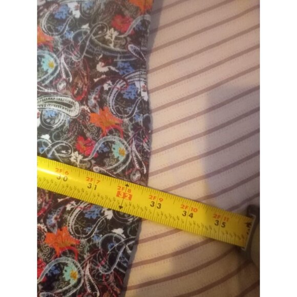 Men's Visconti Uomo 2-Ply Mercerized Cotton Paisley Multicolor Shirt size 2XLB - Picture 13 of 13